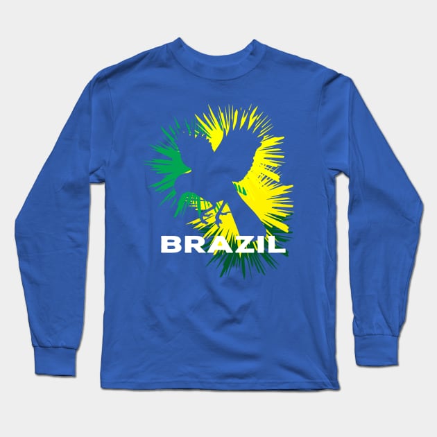 Brazil WWC 2019 Long Sleeve T-Shirt by TheRoyalLioness